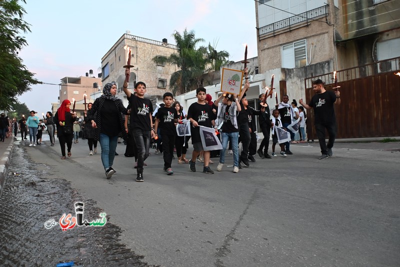 كفرقاسم- فيديو: مسيرة المشاعل السنوية - صمت اللسان فعزفت الاذن  فنطق القلب وذرفت العين - وعادل عامر  لهذه المسيرة قدسية خاصة ... وادعو الجميع للمشاركة غدا في احياء الذكرى ال65